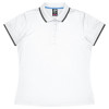 Northbridge Womens Polos White Slate